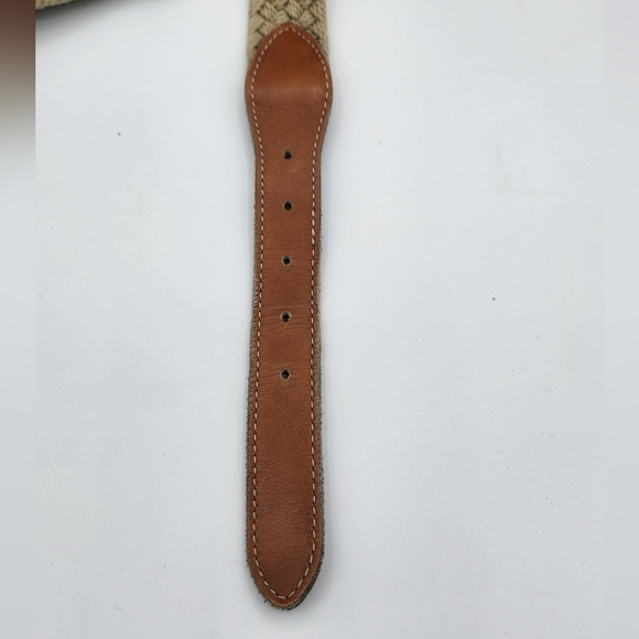 Dockers leather and woven rope belt size 34 - Picture 4 of 8